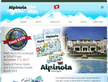 Tablet Screenshot of alpinola.com